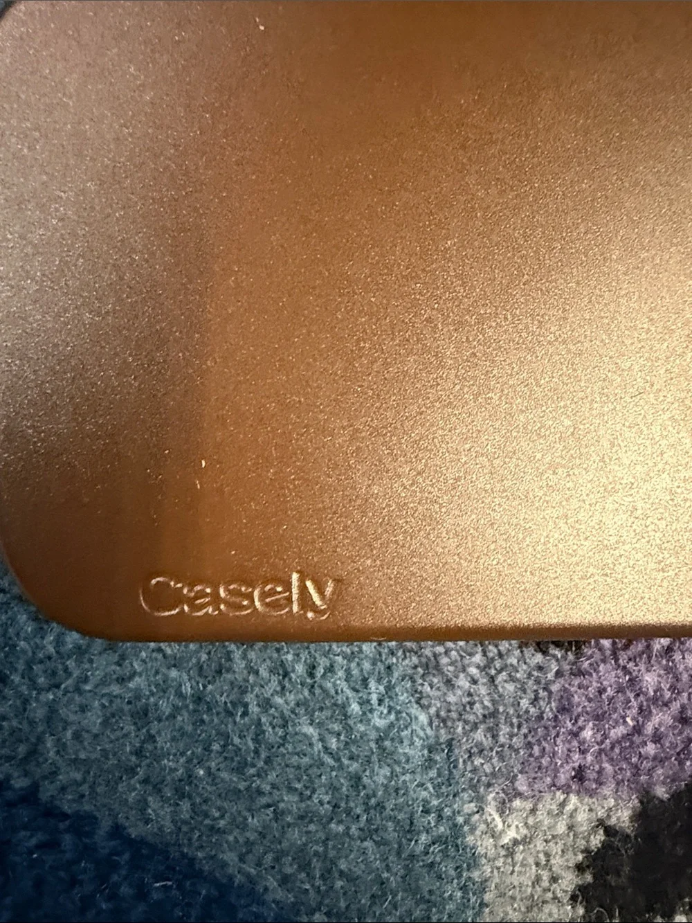 Brown Protective Phone Case. iPhone 16 Pro.